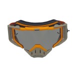 Ochelari unisex ski, snowboard, motociclism, ciclism, rama portocalie, lentila argintie, O11OSN